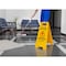 Alpine Industries 24 in. Yellow Multi-Lingual Caution Wet Floor Sign, 10PK ALP499-10PK - alternate 3